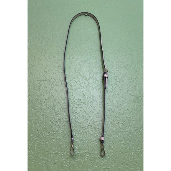 Kate Spade Off White Leather Gold Hardware Adjustable Bag Strap Replacement - Picture 2 of 8